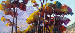 View of Table Mountain from Signal Hill | 2019 | Oil on Canvas | 44 x 62 cm